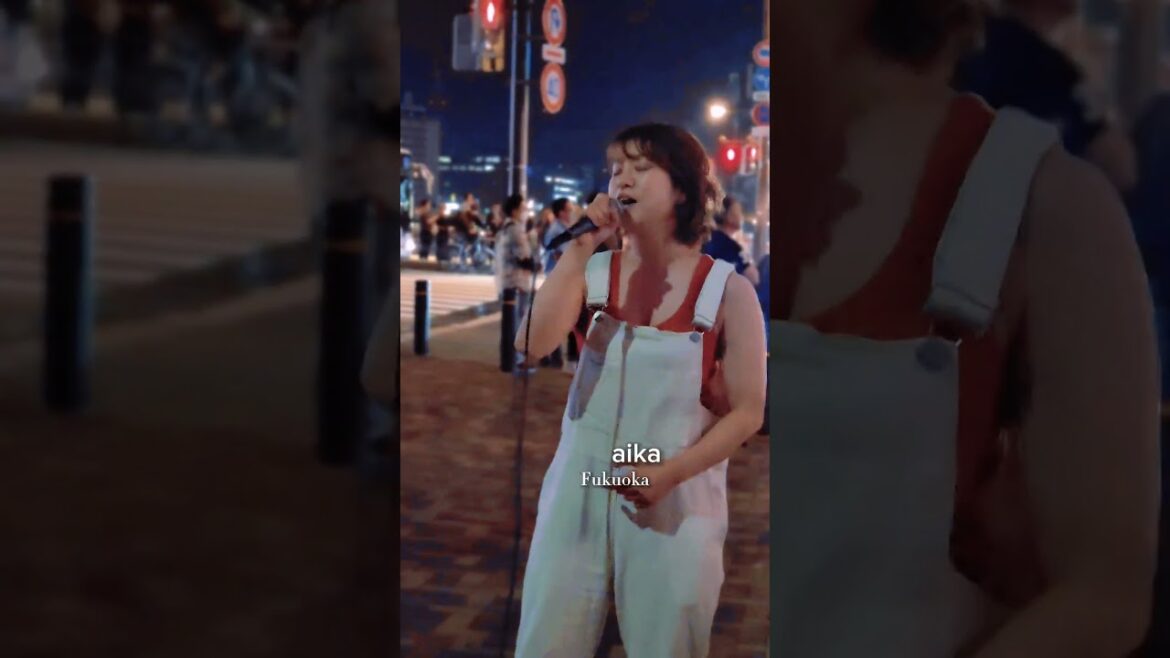 aika　福岡の路上ライブ【My Life】#shorts
