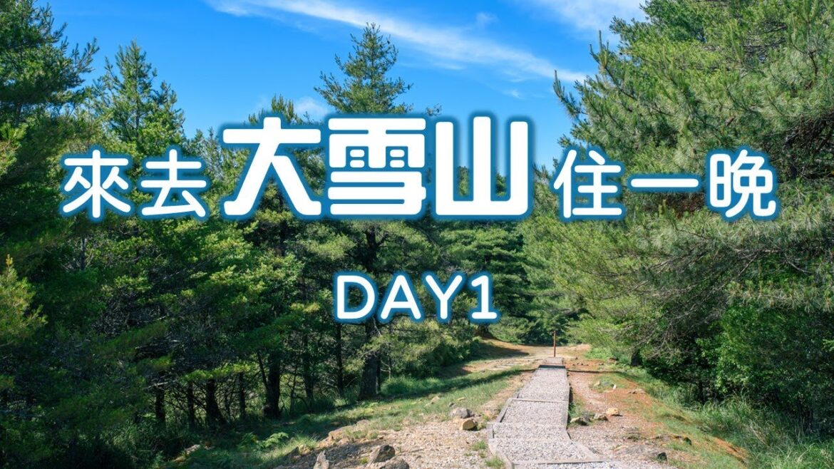 來去大雪山避暑住一晚,DAY1小神木之旅|親子共遊 來去大雪山避暑住一晚,DAY1小神木之旅|親子共遊