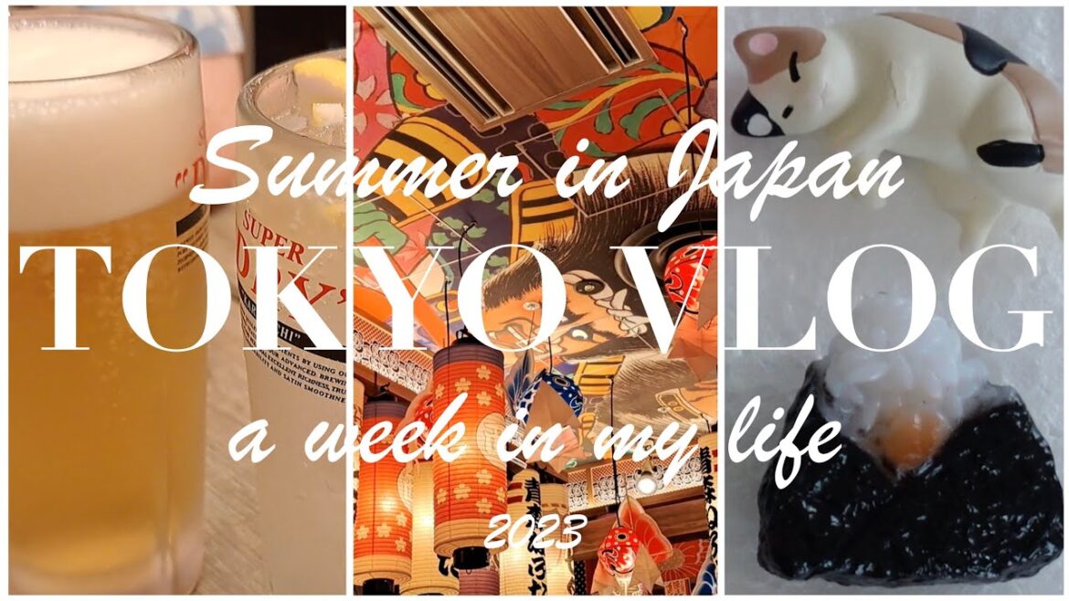 Japan Vlog | homeware haul, IKEA, summer in Tokyo, a week in my life, abroad in Japan, Tokyo vlog