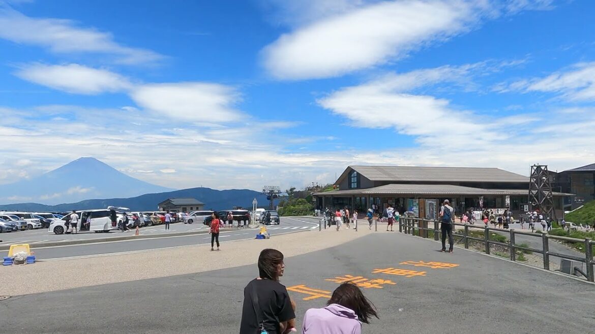 【JAPAN 4K】View Mt. Fuji from Owakudani station【TOKYO 東京】 【JAPAN 4K】View Mt. Fuji from Owakudani station【TOKYO 東京】