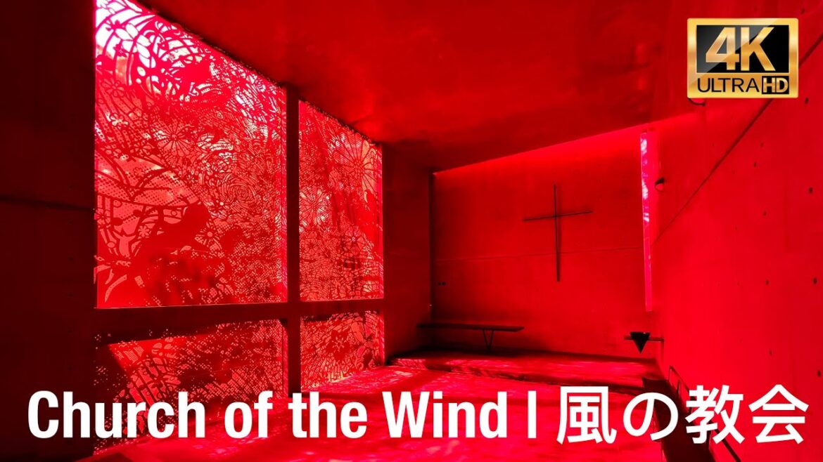 Church of the Wind by Tadao Ando | 4K Virtual Walking Tour | 風の教会 | 安藤忠雄 Church of the Wind by Tadao Ando | 4K Virtual Walking Tour | 風の教会 | 安藤忠雄