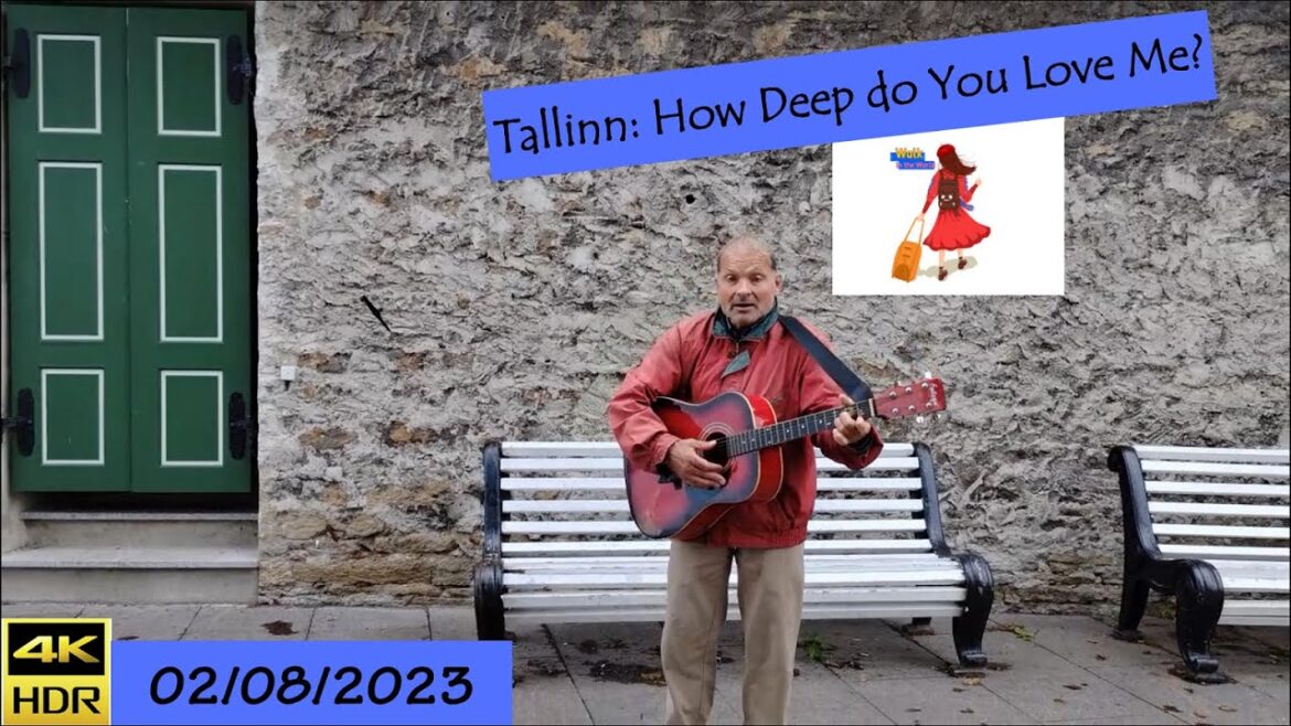 Tallinn: How Deep do You Love Me?- Summer 2023 - 4K HDR Walking Tour | 4K