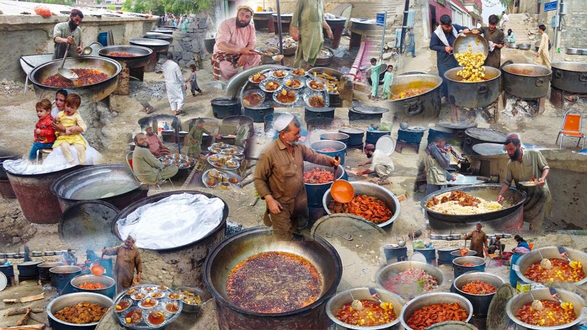 Stunning Biggest Traditional marriage ceremony in Afghanistan | Mega Cooking food for 10000 People 😮
