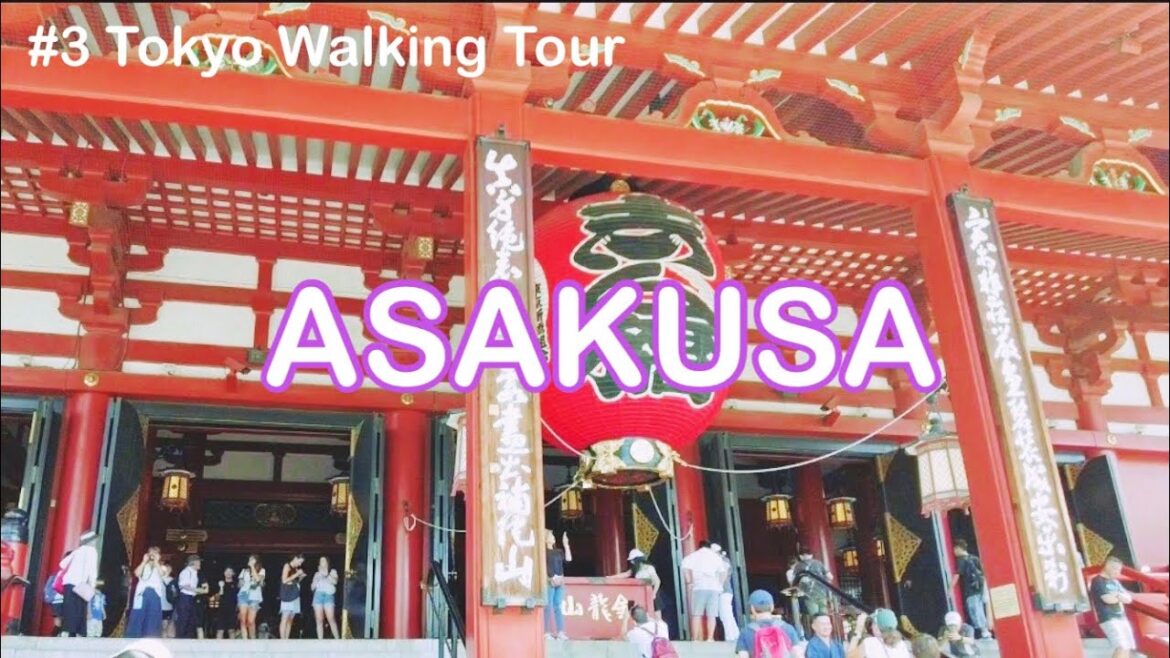 【# 3 Tokyo walking tour】Asakusa Hozomon to Kaminarimon with cute cafe and pork-free ramen suggestion 【# 3 Tokyo walking tour】Asakusa Hozomon to Kaminarimon with cute cafe and pork-free ramen suggestion