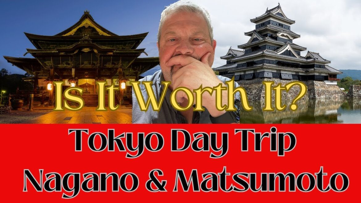 Day Trip from Tokyo to Nagano (Zenkoji) and Matsumoto Castle: Is it worth it?  #japantravel