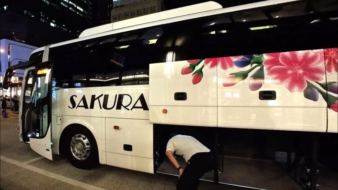 9-hour Overnight Bus  With a Toilet from Osaka to Tokyo  / 6,200JPY (42 USD)