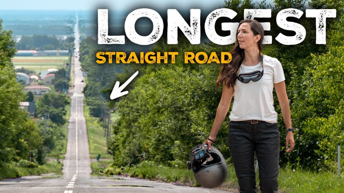 We ride Japan's never-ending straight road on our motorcycles |S1-E10|