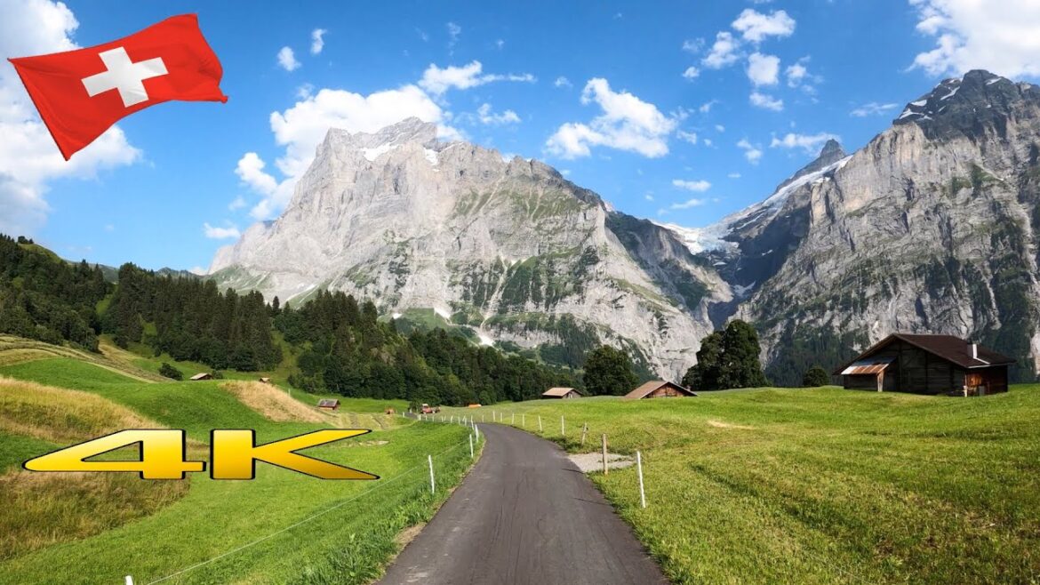 Trottibike Grindelwald Switzerland 4K 60P 🇨🇭 Trottibike Grindelwald Switzerland 4K 60P 🇨🇭