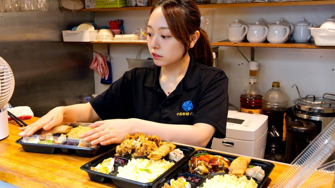 看板娘がいる常連が殺到する大阪町中華に密着！丨Egg Fried Rice - Wok Skills In Japan