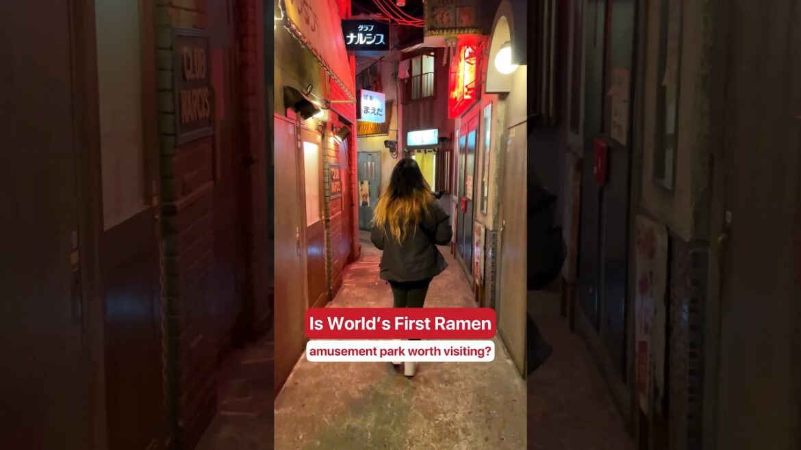 🍜Ramen Amusement Park? In Japan?? #travel #explorejapan #japantravel #tokyo 🍜Ramen Amusement Park? In Japan?? #travel #explorejapan #japantravel #tokyo
