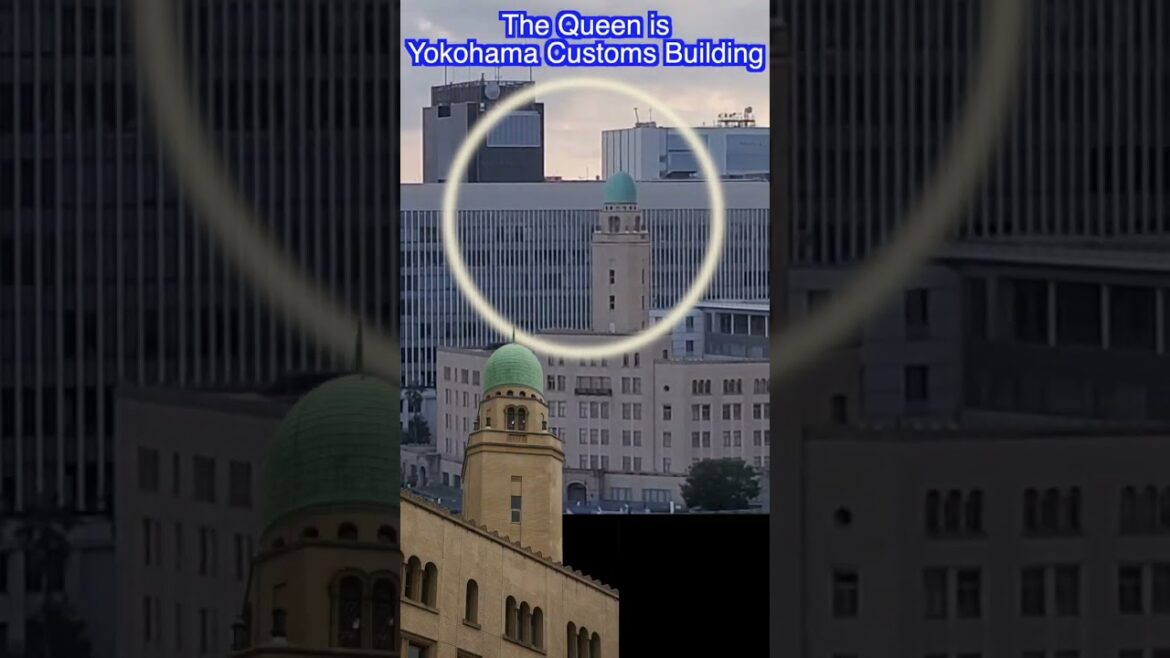 Yokohama Three Towers 横浜港大さん橋から見る横浜三塔