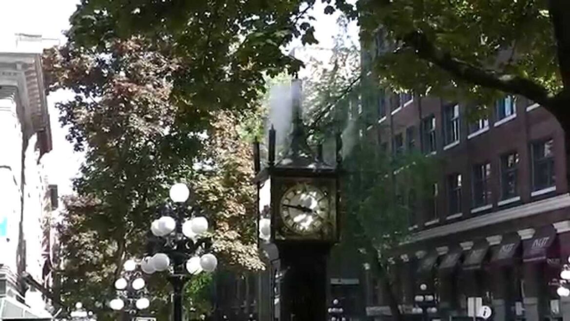 Vancouver BC's Historic Gastown Steam Clock