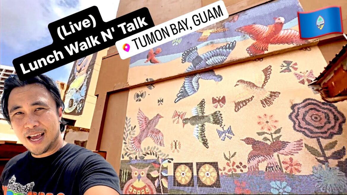 (Live) Virtual Walk N' Talk Tumon Guam 🇬🇺 new shop/ art murals?!and a🌶️ Donne event this weekend!