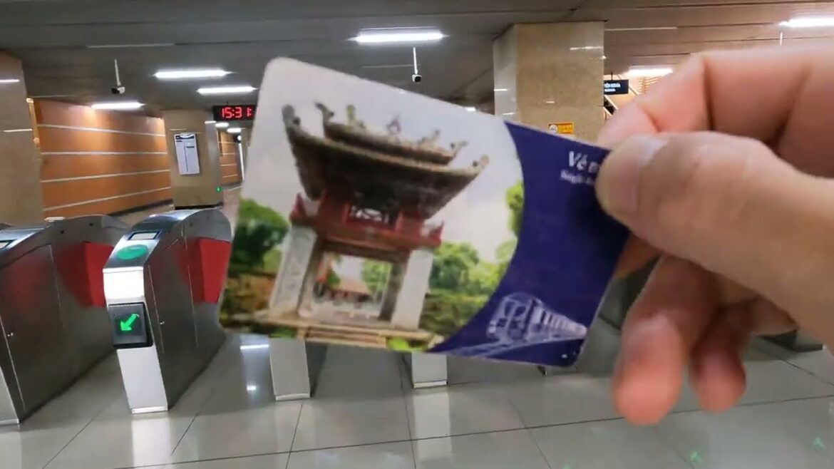 【VIETNAM 4K】Thai Ha Station • Hanoi Metro Line 2A【TOKYO 東京】