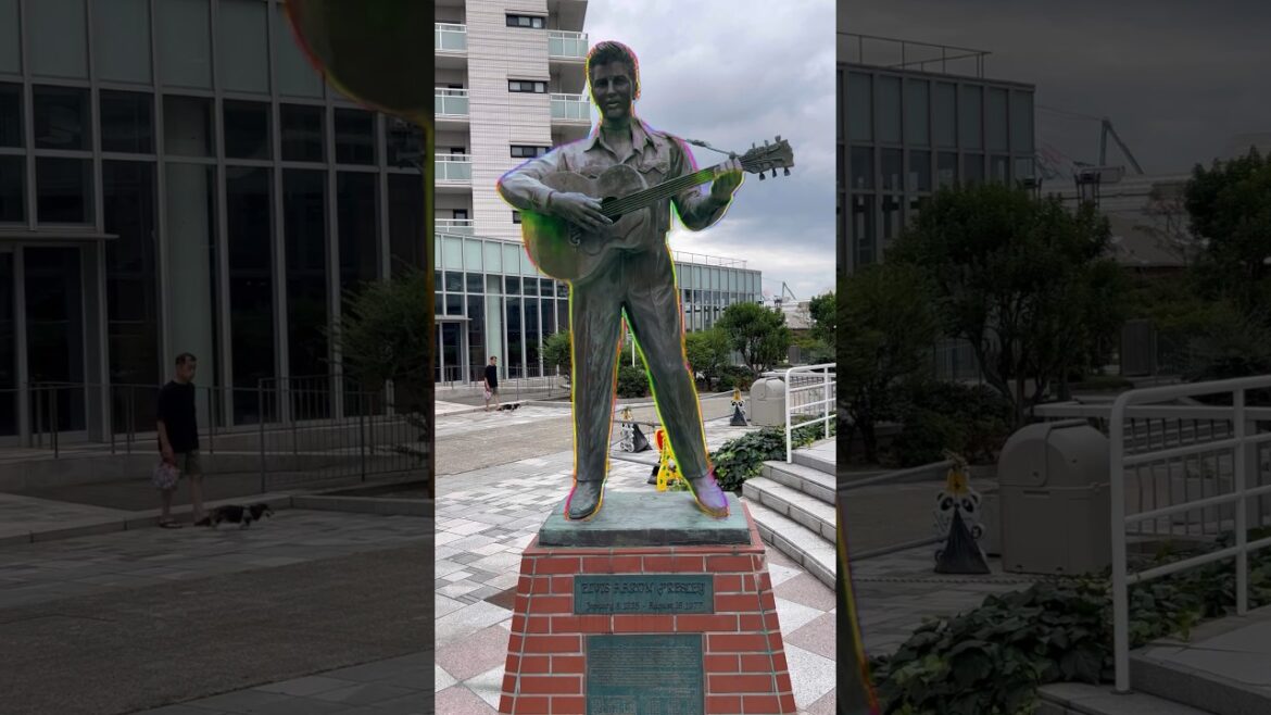 Elvis Presley In Kobe Japan #short #japan #wow