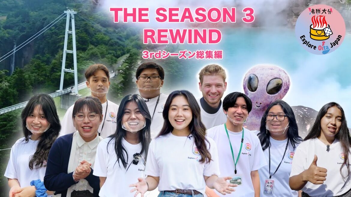 The Season 3 Rewind! Look Back on the Charms of Oita With Students【Explore Oita Japan】 The Season 3 Rewind! Look Back on the Charms of Oita With Students【Explore Oita Japan】