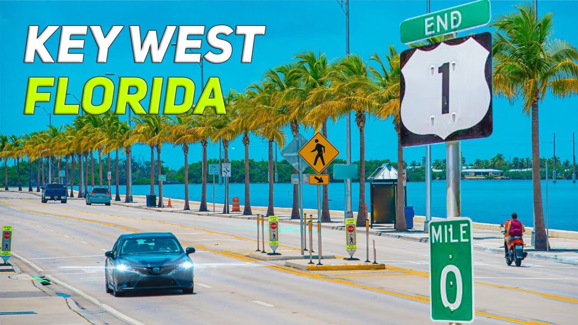 Key West Florida US 1. 4K HDR Walking Tour Key West Florida US 1. 4K HDR Walking Tour