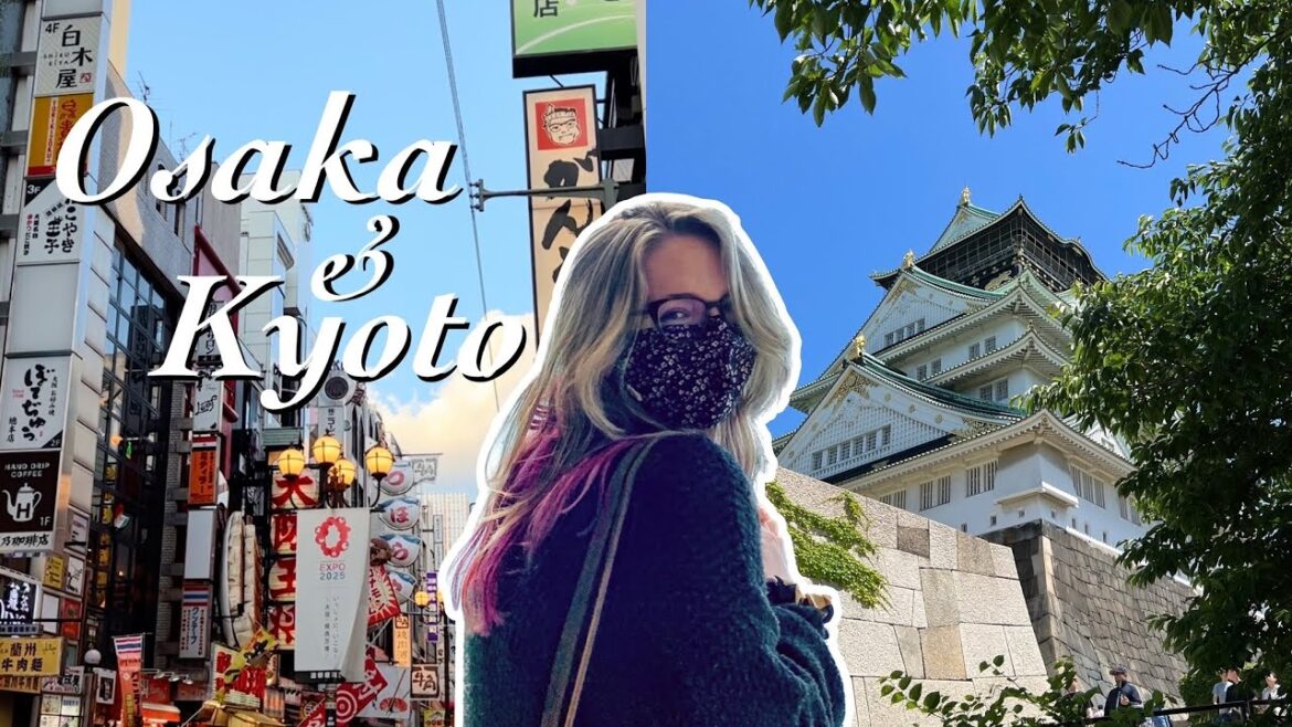 FINALLY IN JAPAN | Osaka & Kyoto Travel Vlog