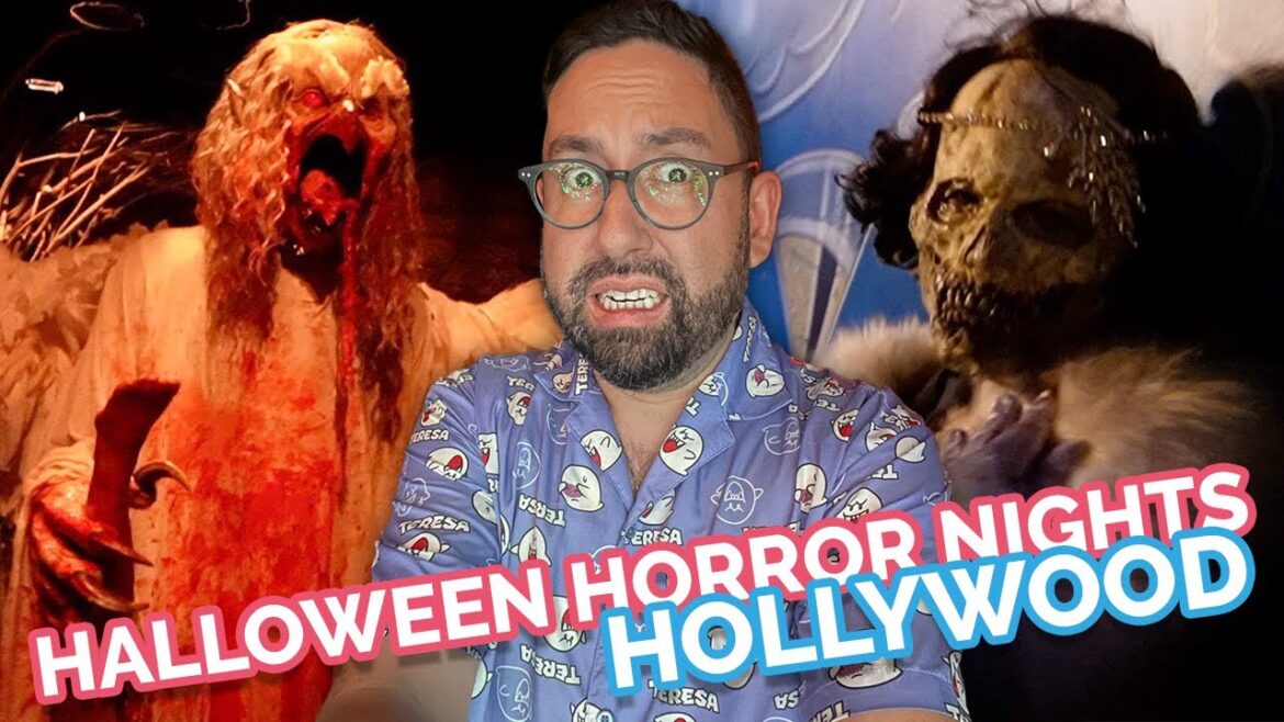 Halloween Horror Nights 2023 in Hollywood | House Tours & Live Reactions!