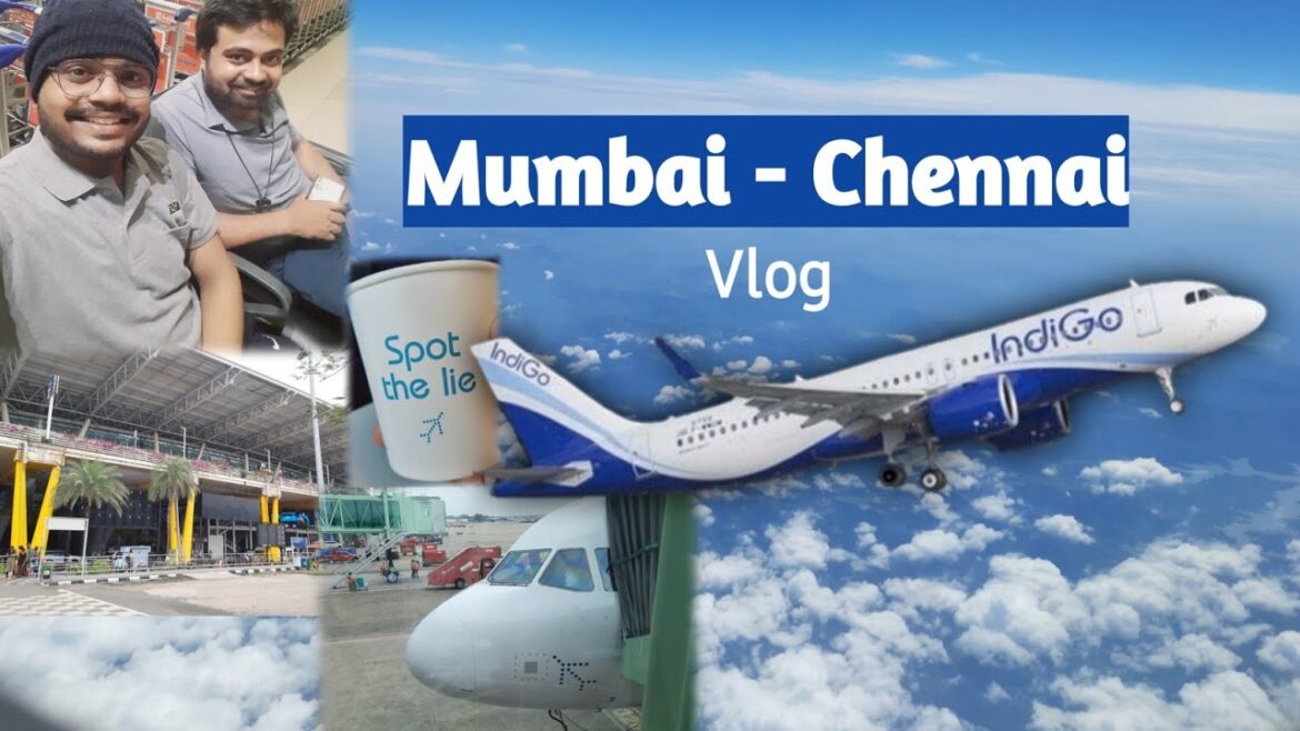 Mumbai to Chennai flight travel ✈️ | Indigo Airlines | Best travel experience 😍 | vlog 6