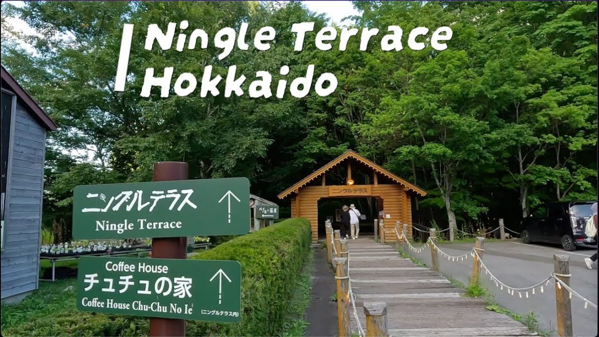 Summer in Ningle Terrace| Furano, Hokkaido| VIVUJAPAN TRALVEL VLOG| 4K