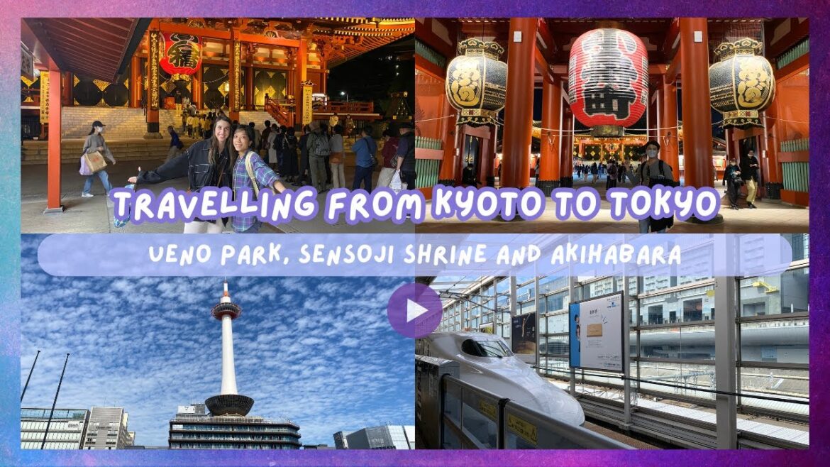 Travelling from Kyoto to Tokyo: Ueno Park, Sensoji shrine and Akihabara Travelling from Kyoto to Tokyo: Ueno Park, Sensoji shrine and Akihabara