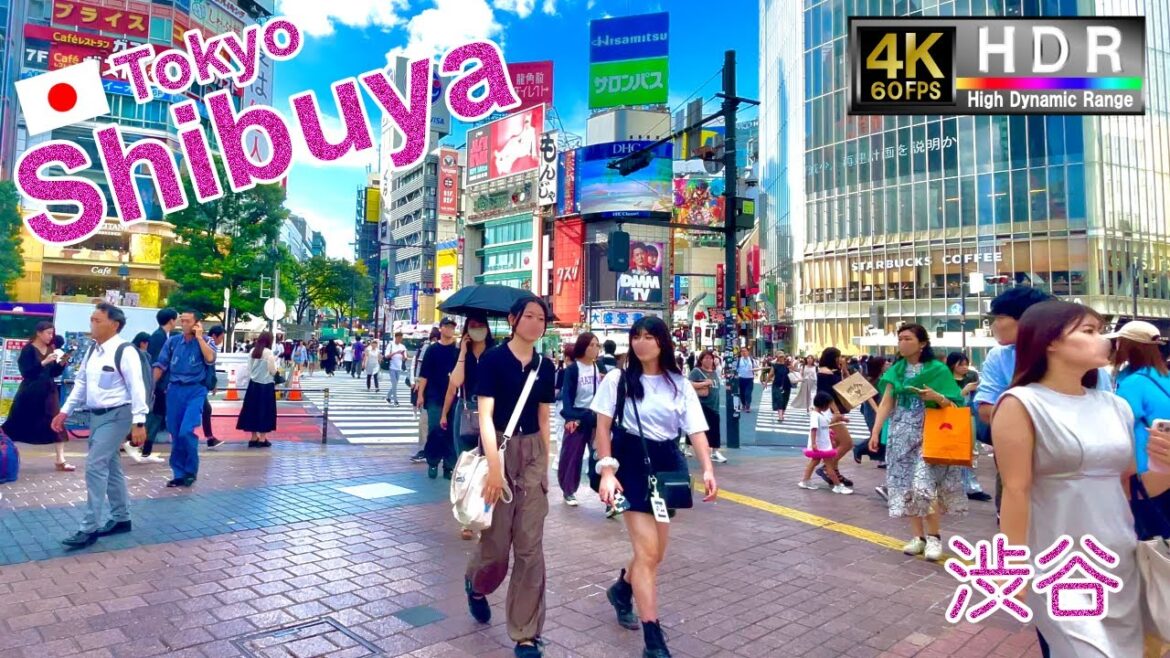[Shibuya Walk 4K 60fps HDR]  -Tokyo Japan- September 2023  Shibuya tour ｜ 2023年9月 渋谷観光 @japanwalk4k