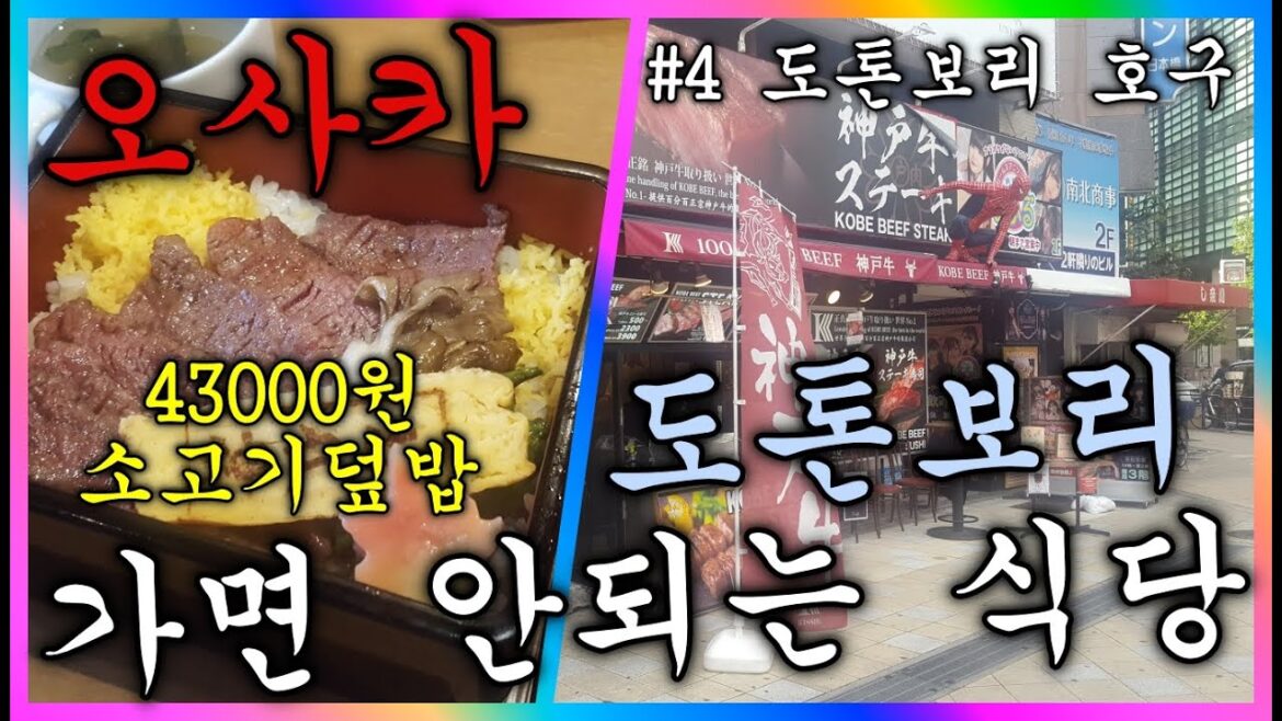 오사카 패키지 여행 4편! 도톤보리 호구! 이 식당 절대 가지 마세요! 야키니쿠 맛집 옆이라 호구 됩니다. 소고기덮밥이 43000원! 우설 4첨이 14500원! #도톤보리 #오사카 오사카 패키지 여행 4편! 도톤보리 호구! 이 식당 절대 가지 마세요! 야키니쿠 맛집 옆이라 호구 됩니다. 소고기덮밥이 43000원! 우설 4첨이 14500원! #도톤보리 #오사카