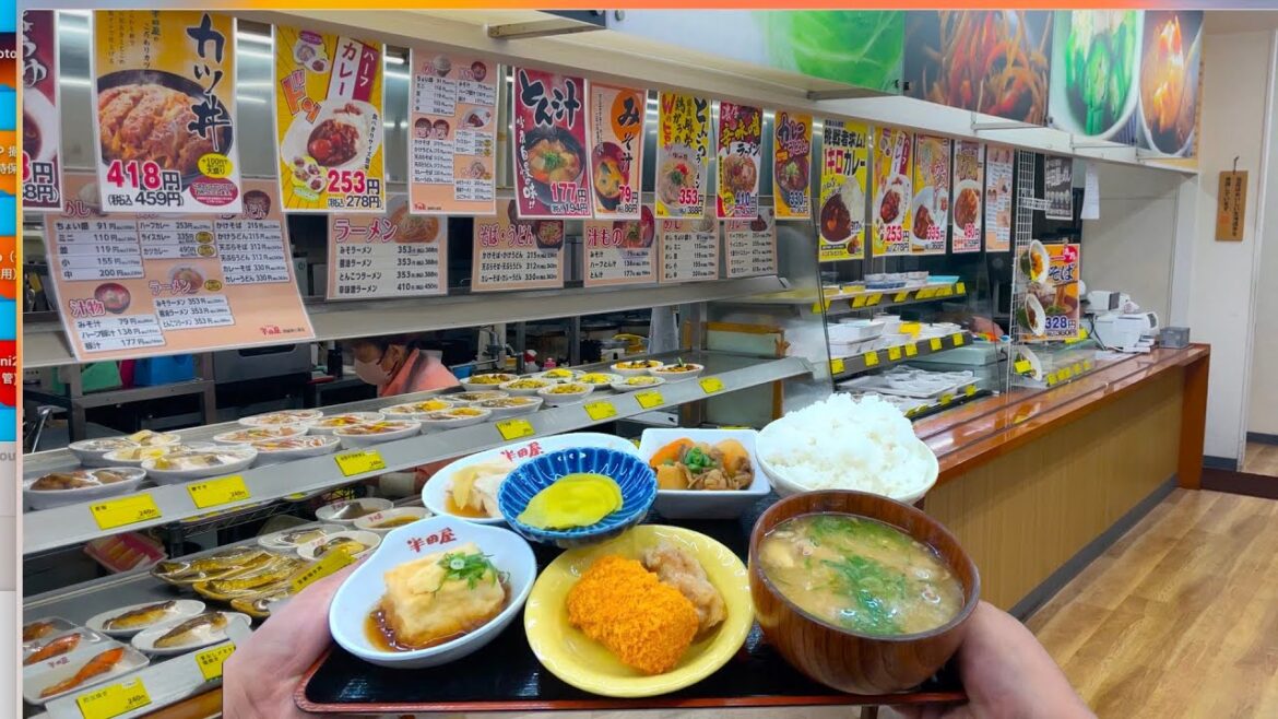 Buffet style set meal restaurant