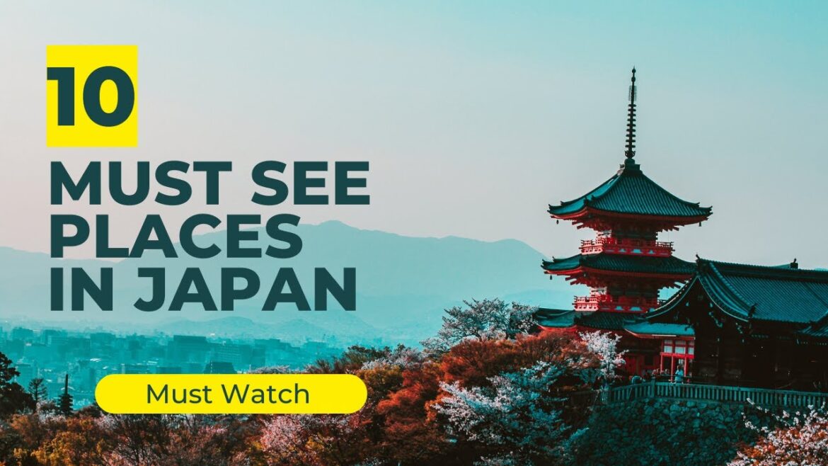 Journey Through Japan. Discovering the Ultimate Top 10 Destinations.