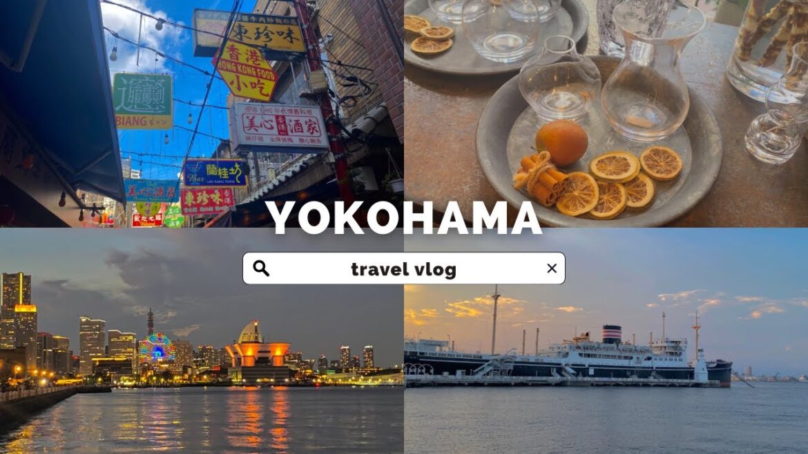[ Life in Japan ] Yokohama vlog🎡exotic city tour🐳eating in the largest Chinatown🥟stylish cafe ☕️