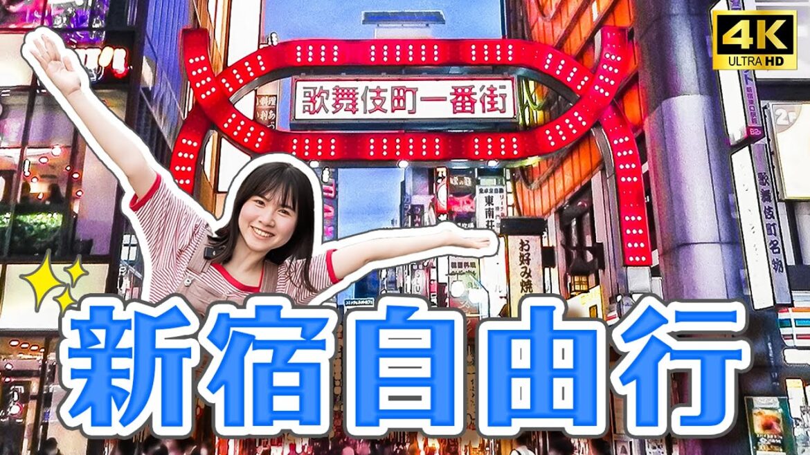 2023新宿自由行攻略🔥14個新宿景點：必逛藥妝百貨店＆交通攻略、新宿御苑、東急歌舞伎町塔、東京都廳展望台、花園神社、思出橫丁｜東京自由行攻略・日本旅遊4K VLOG