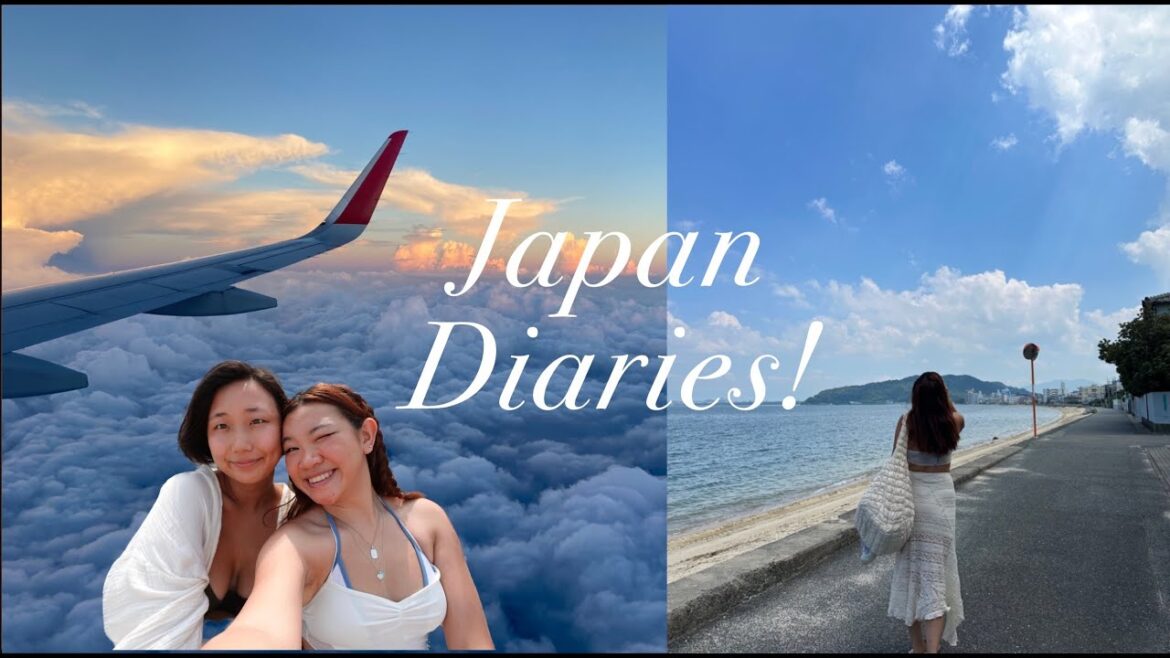 japan vlog: PART 1, traveling to japan alone, fukuoka, izakaya, convenience store haul