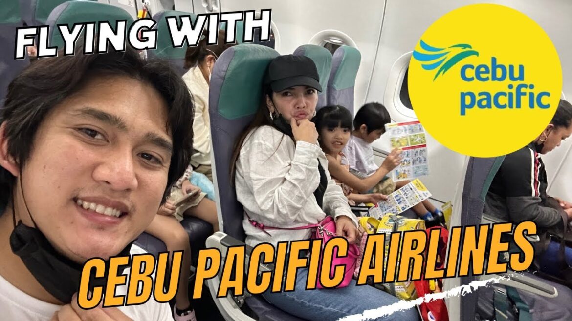 Our Cebu Pacific Airlines Flight | Japan-Philippines Vice Versa