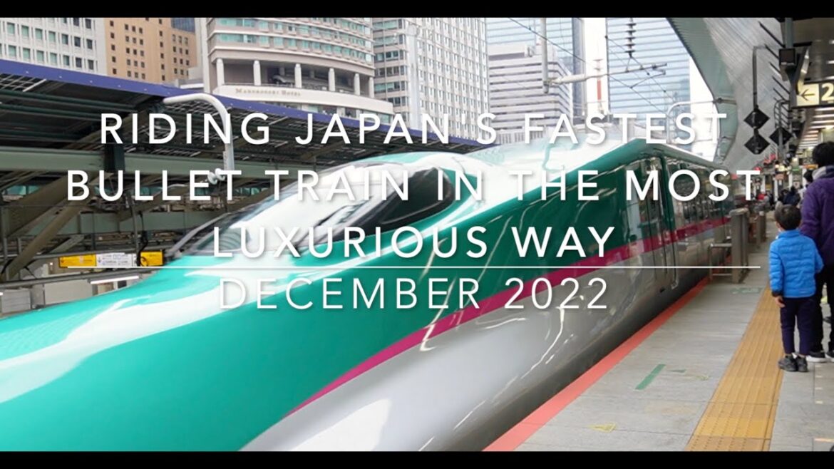 Riding Japan's Most Luxurious Bullet Train with JR Pass!