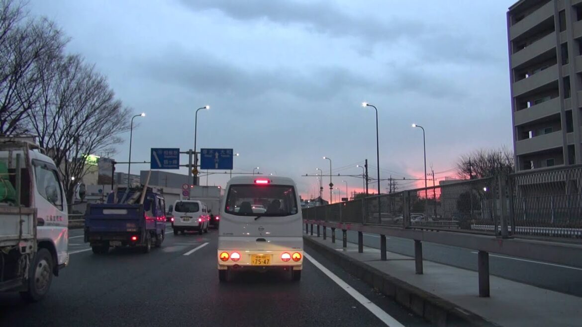 #国道246号（沼津方面1080p 車載動画ドライブ ②）東京都23区（世田谷区）・神奈川県川崎市境界～県道51号交点[ #川崎市 #横浜市 町田市 #大和市 #座間市 #海老名市]