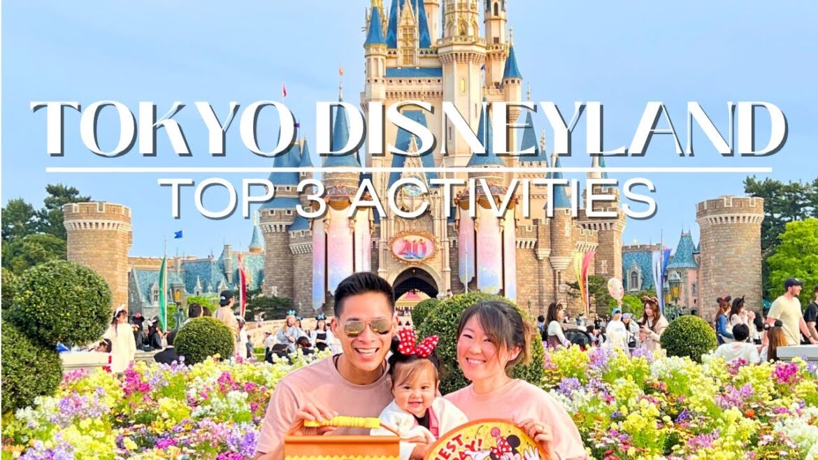 TOP 3 Attractions In Tokyo Disneyland! | Japan | The Flip Family