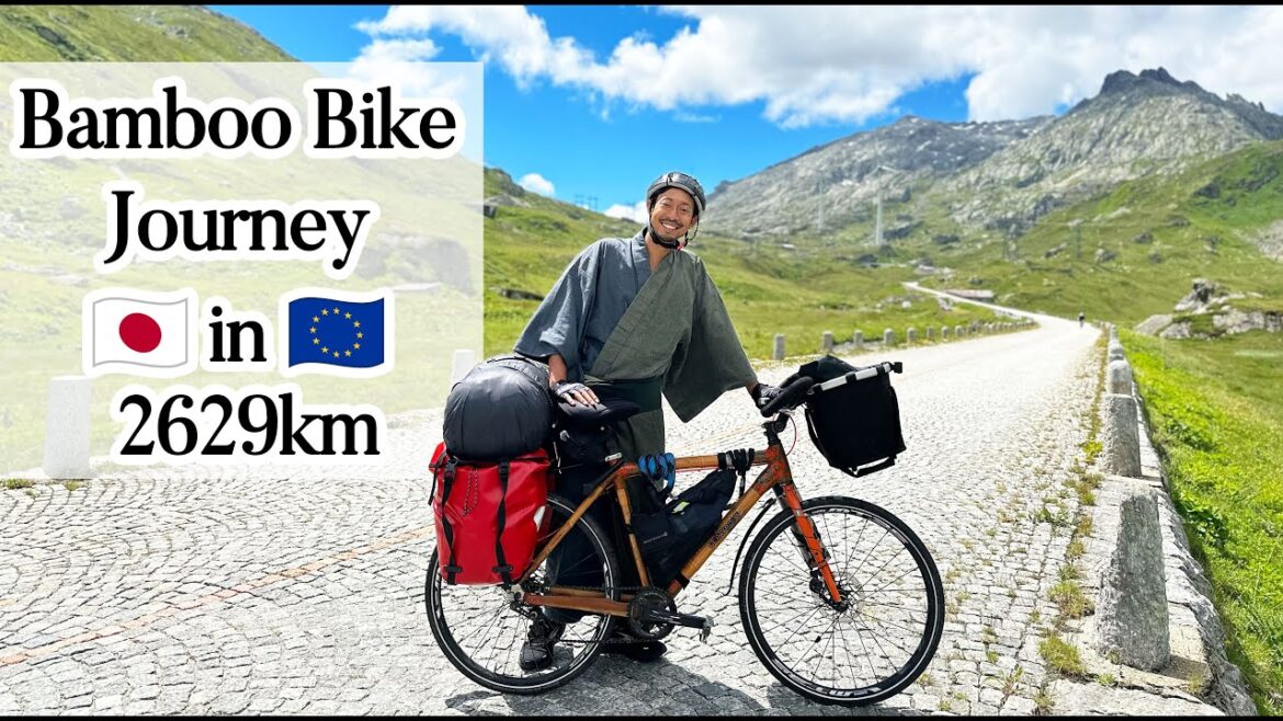 Cycling across Europe on my Bamboo Bike🇯🇵: Connecting through the power of Matcha 💚 Cycling across Europe on my Bamboo Bike🇯🇵: Connecting through the power of Matcha 💚