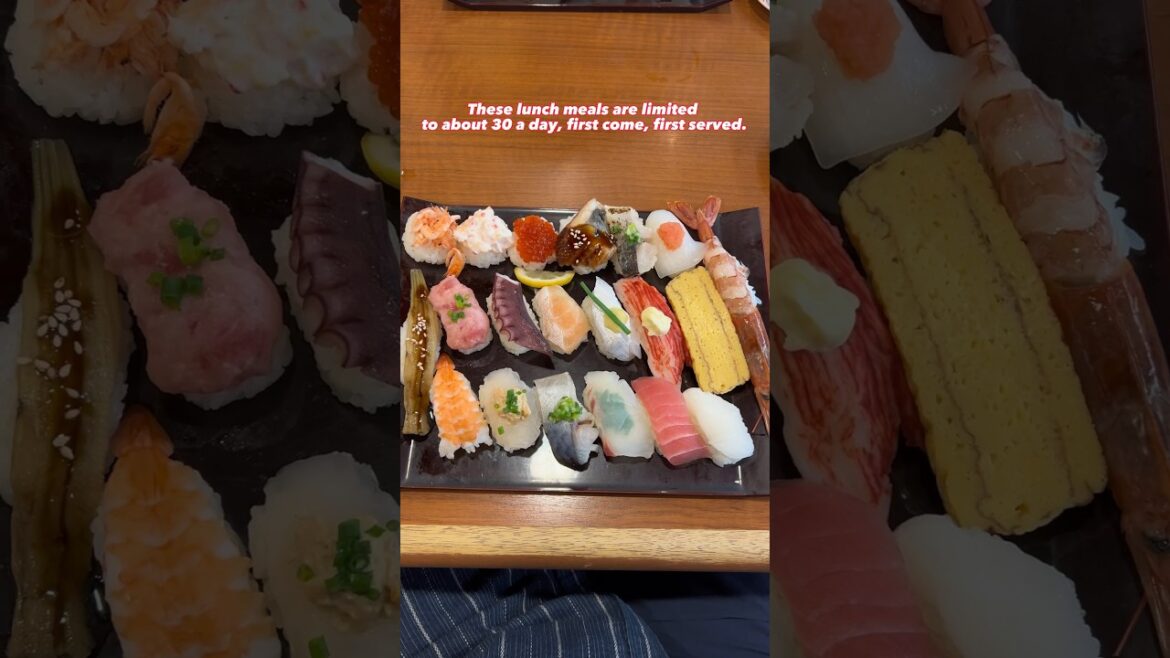 Fukuoka’s best bargain sushi!