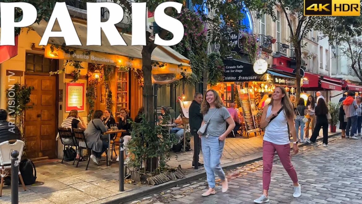🇫🇷[PARIS 4K] WALK IN PARIS "SAINT MCHEL QUARTER WALK" (4K 60FPS VERSION) 19/SEPTEMBE/2023