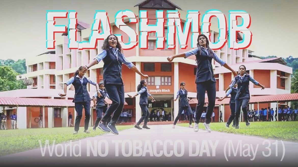 Flashmob | World NO Tobacco Day | SJCET Palai | Students of SJCET Palai | Viral Group Dance Flashmob | World NO Tobacco Day | SJCET Palai | Students of SJCET Palai | Viral Group Dance