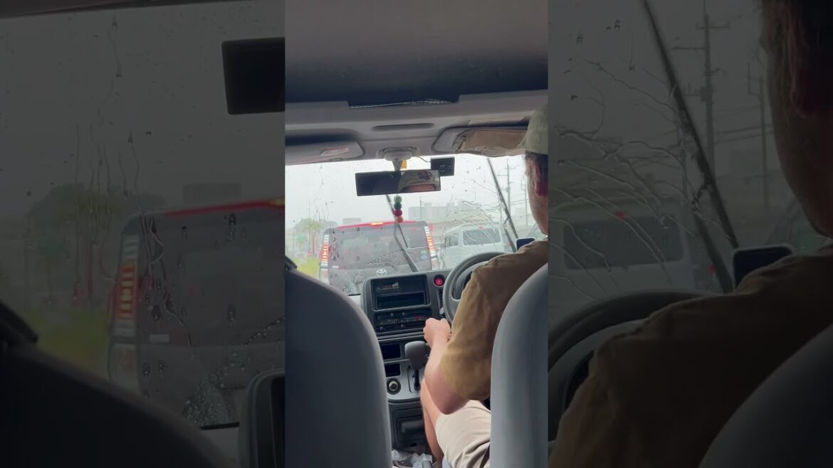 Rainy Day Kei Van Drive#keicar#japanesecars#okinawa#japan #vanlife Rainy Day Kei Van Drive#keicar#japanesecars#okinawa#japan #vanlife