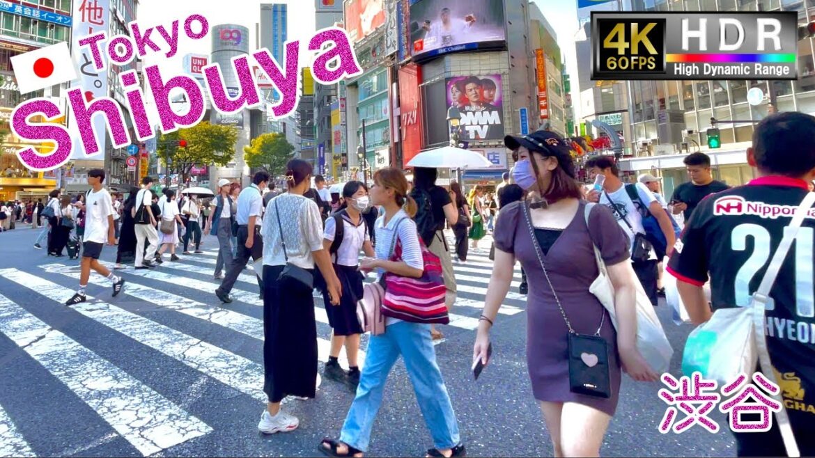 [Shibuya Walk 4K 60fps HDR]  -Tokyo Japan- September 2023  Shibuya tour ｜ 2023年9月 渋谷観光 渋谷駅〜渋谷パルコ