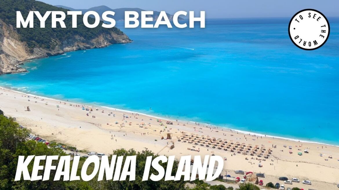 Come Explore Myrtos Beach - The Most Photographed And Picturesque Beach In Greece With Us!