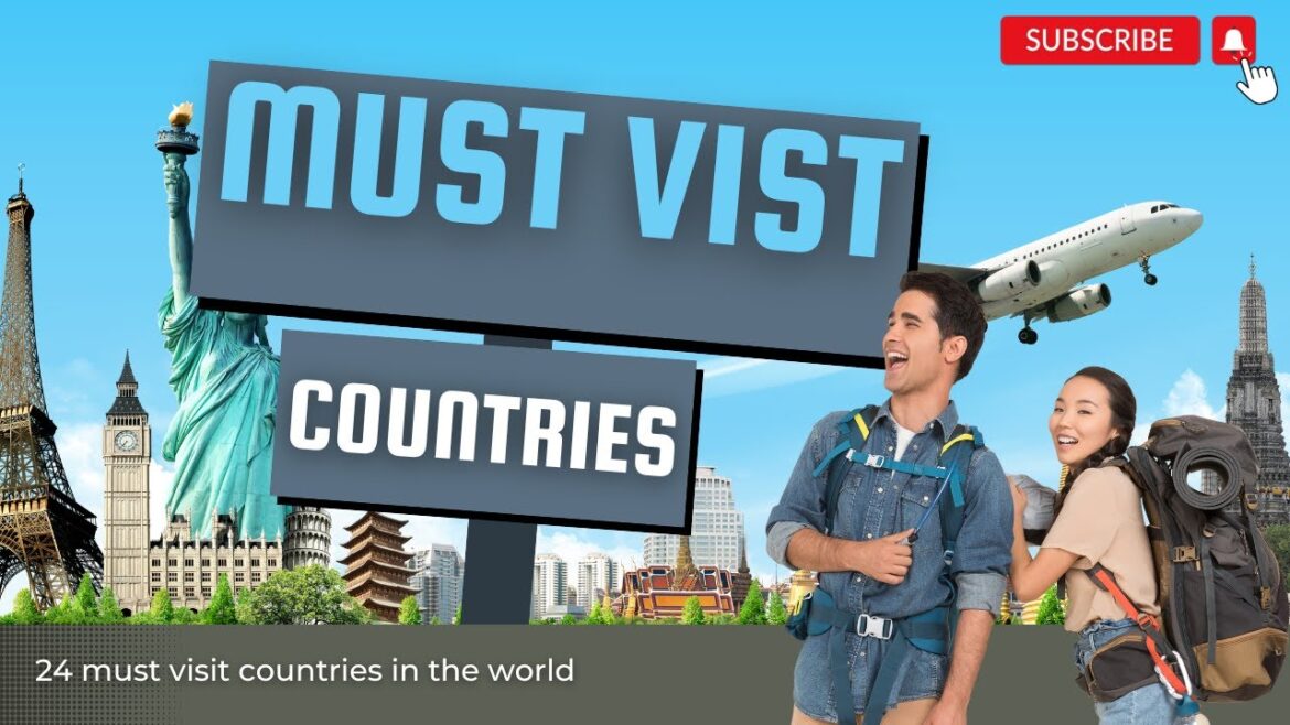 Must visit countries in the world Explore the world #travel #viral #viralvideo