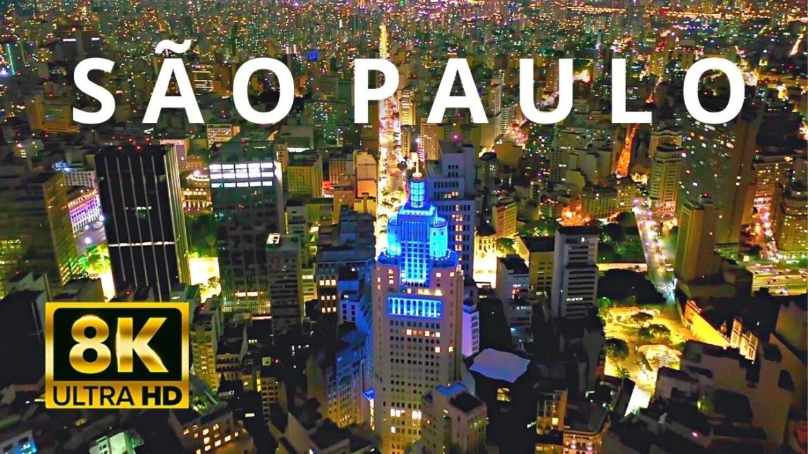 São Paulo City Downtown, Brazil 🇧🇷 in 8K ULTRA HD 60FPS at night by Drone São Paulo City Downtown, Brazil 🇧🇷 in 8K ULTRA HD 60FPS at night by Drone