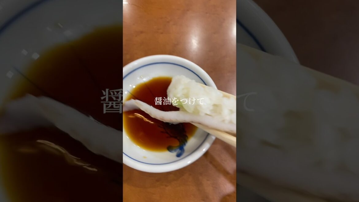 600円の寿司ランチ「食欲の秋ですな」函館の朝獲れイカ＆カレイも追加でコスパ最強 #shorts