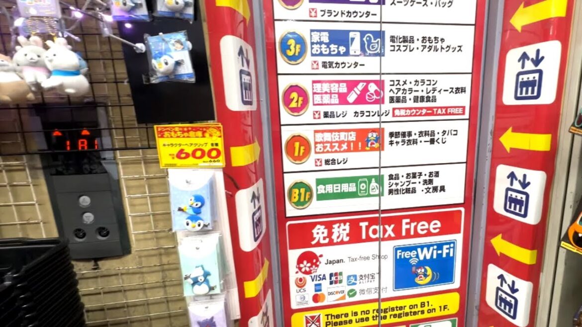 Exploring Don Quijote In Shinjuku Tokyo Elevator Ride