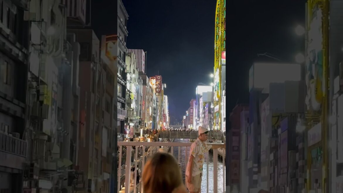 Saturday Night at Osaka #shorts #travel