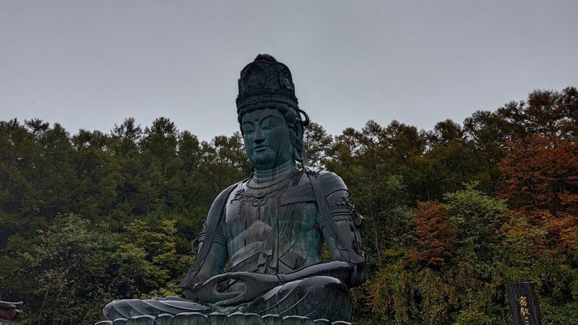 Showa Daibutsu Buddha at seiryu-ji temple aomori